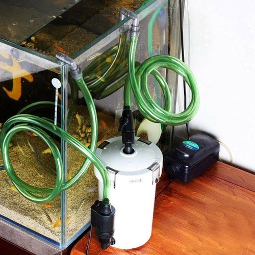 External filtration canister - external,
