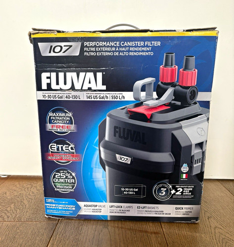 Fluval 107 external canister - fluval,
