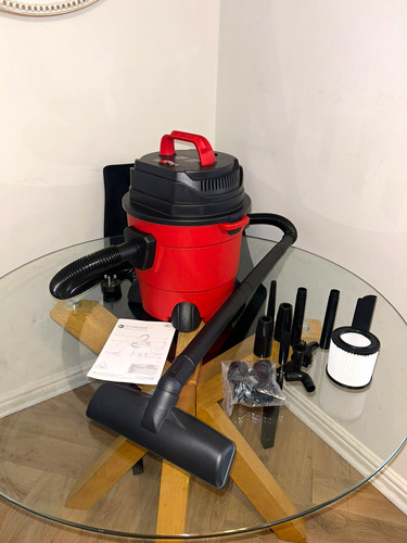 Corded wet dry canister vacuum - corded,