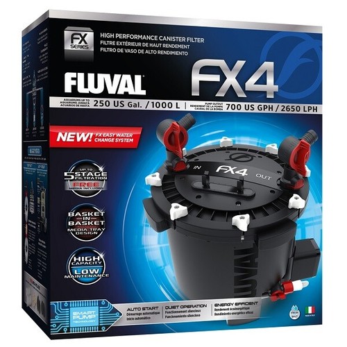 Fluval fx4 external canister - fluval,
