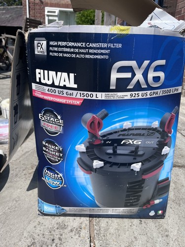 Fluval fx6 used - fluval,